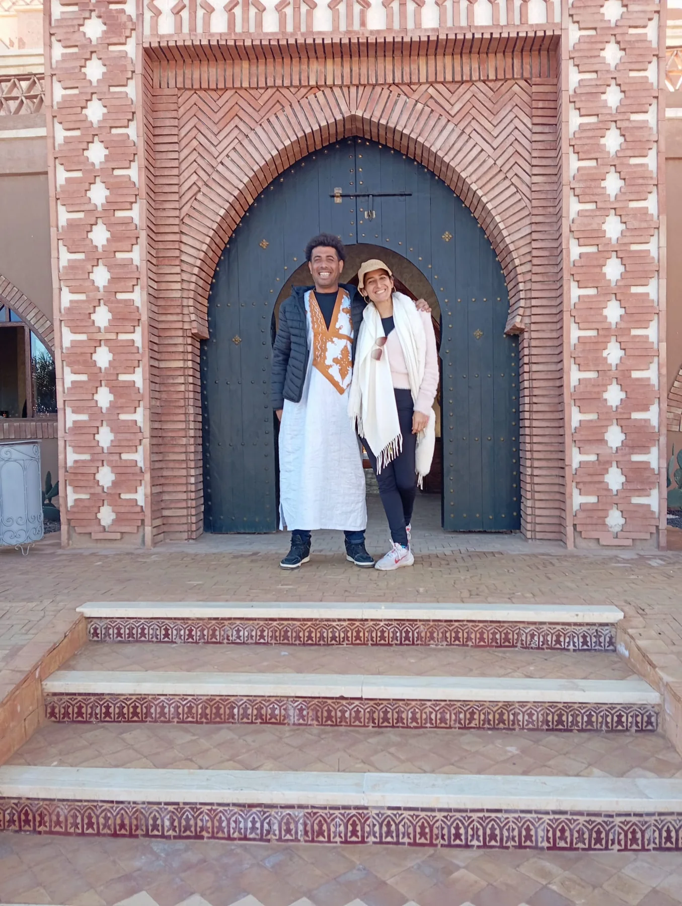 Xènia y Abdoul en Marruecos