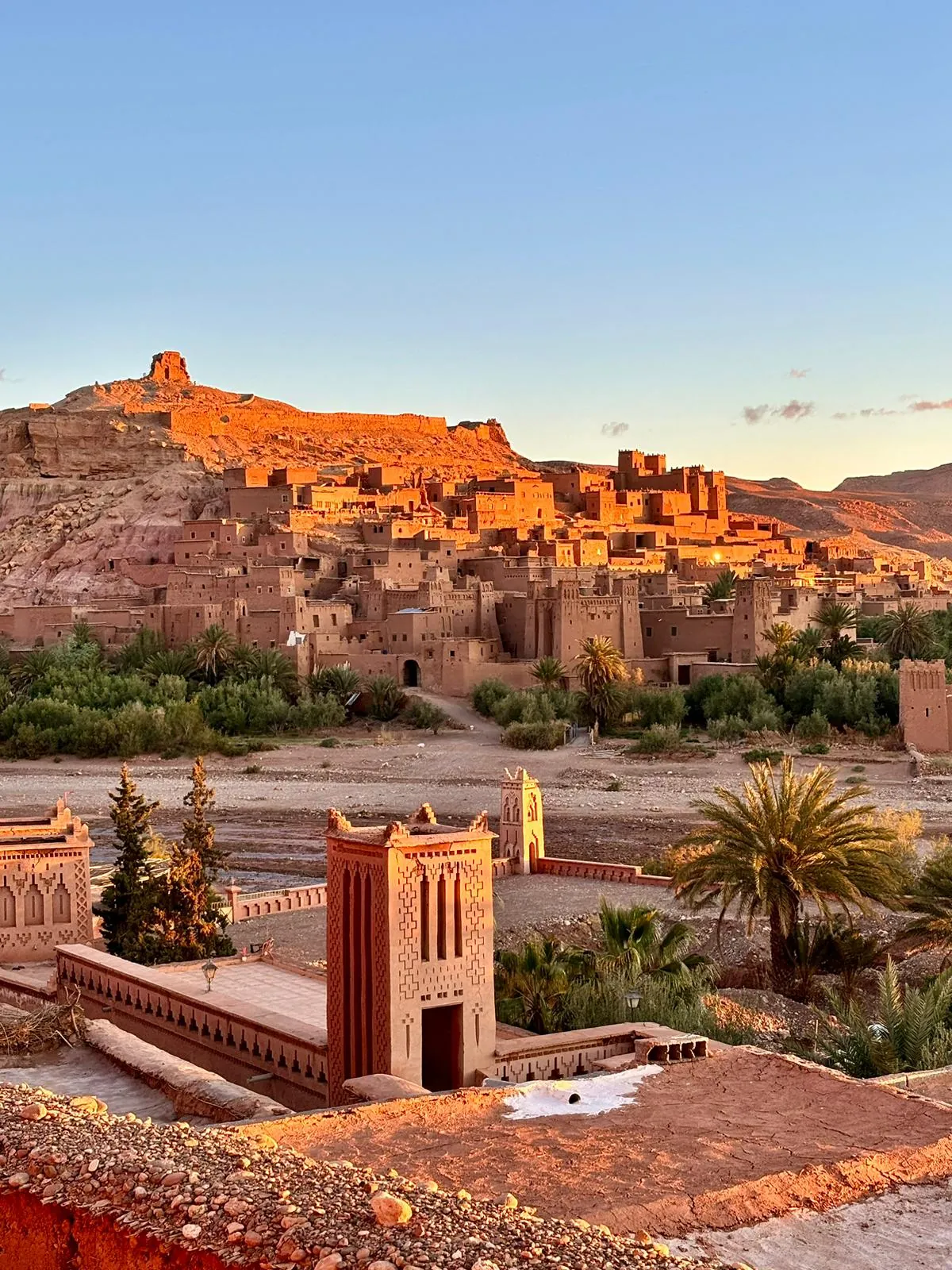 Aït Ben Haddou al atardecer