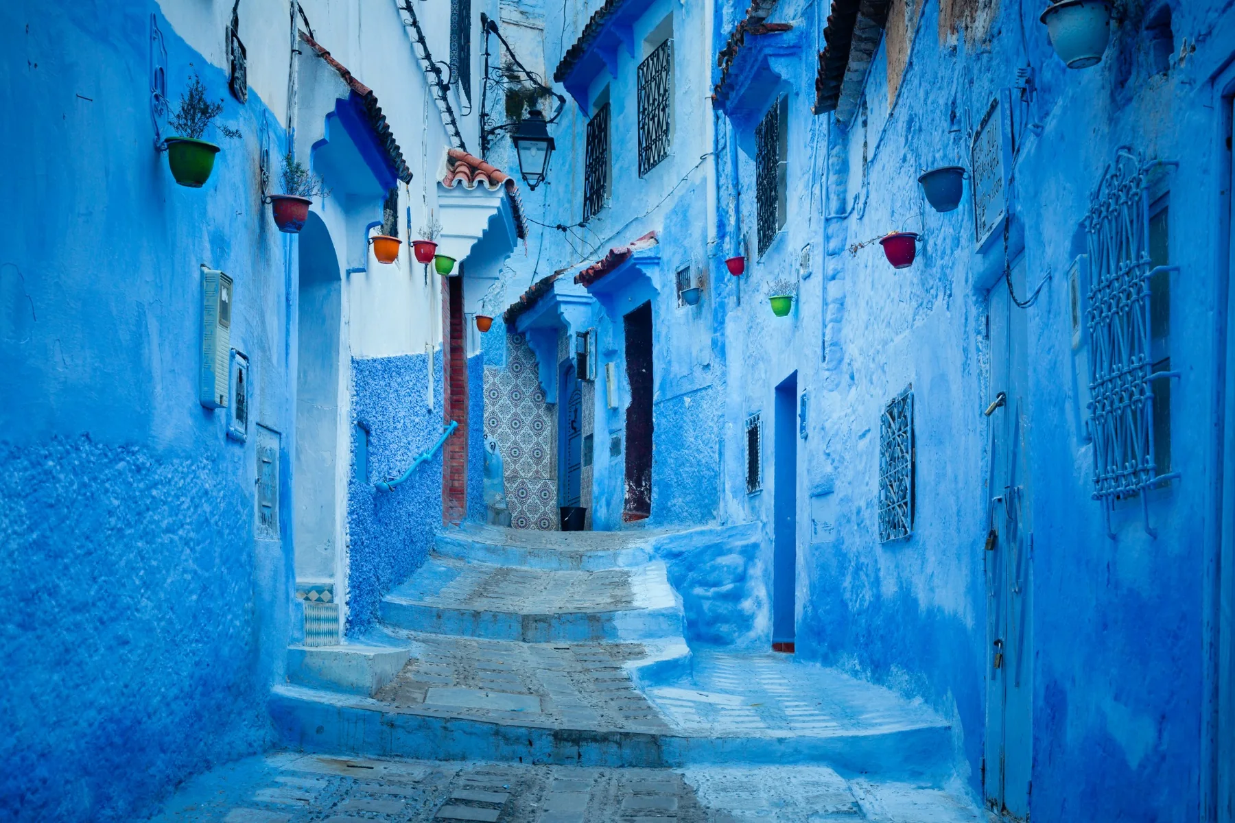 Calles azules de Chefchaouen