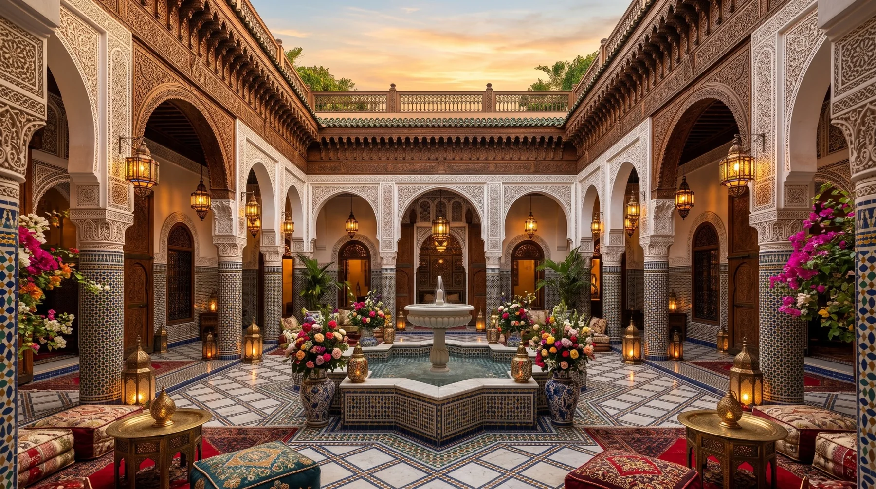 Un riad marroquí para empezar la ruta