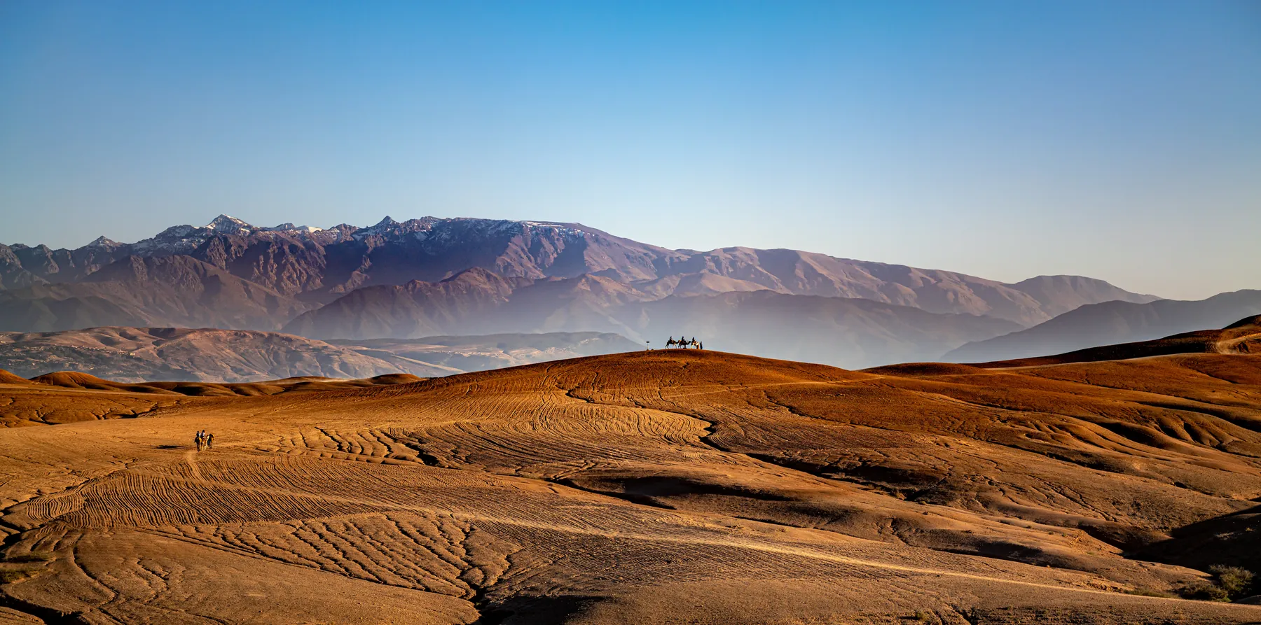 Montañas y colinas áridas del sur de Marruecos
